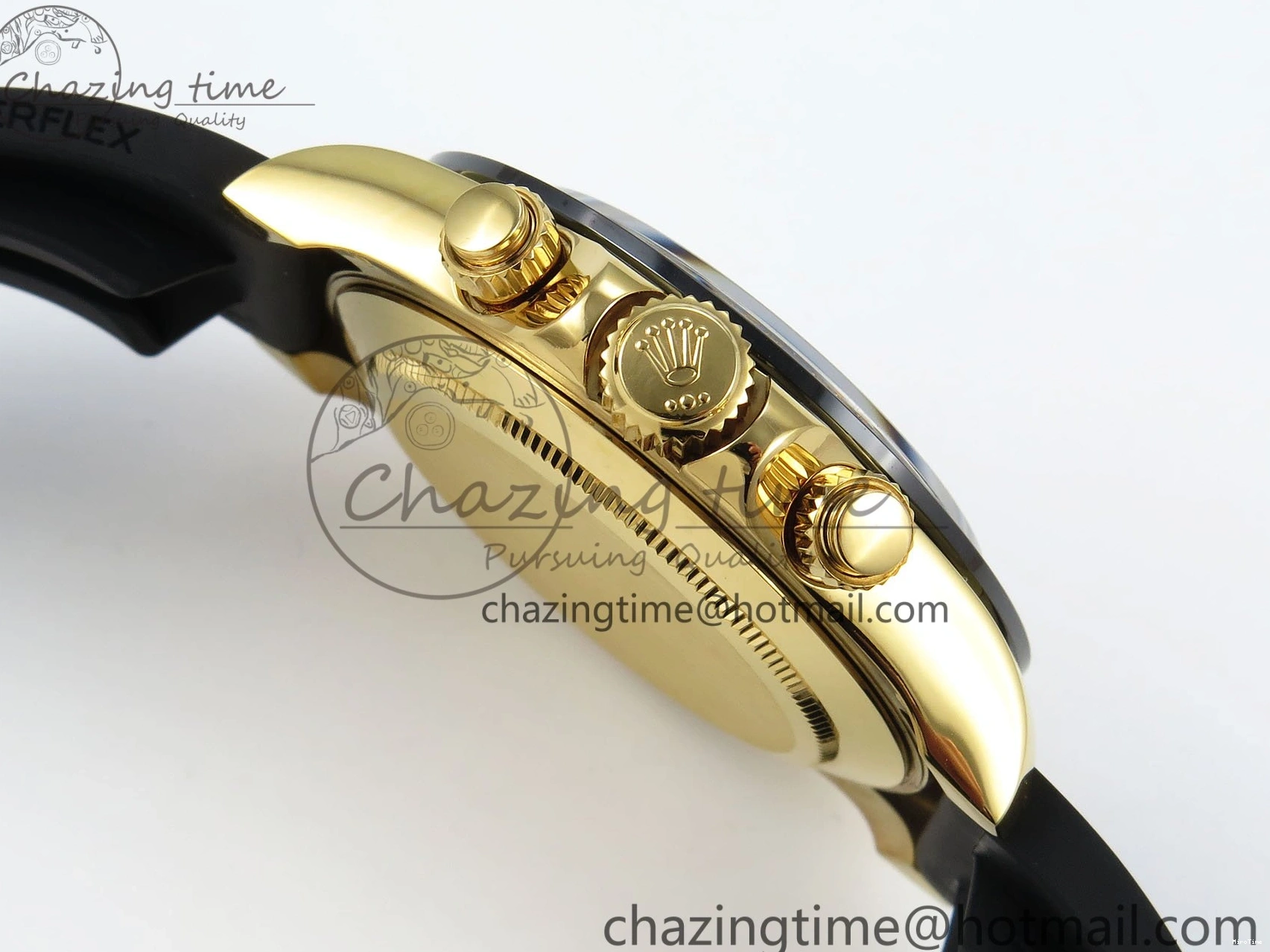 MiroTime 0207 Daytona 116518 QF 1:1 Best Edition Black Dial on Oysterflex Strap SH4130 V3 (Gain Weight) TravelReady 1684